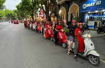 Female Riders Vespa Night Street Food + Train Street food 4 Hours