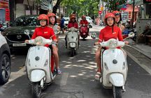 The insider's Hanoi + Train Street 4,5 Hours Female Ao Dai Riders
