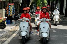 The insider's Hanoi + Train Street 4,5 Hours Female Ao Dai Riders