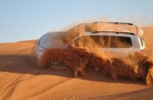 Dubai Desert Safari Dune Bashing, Camel Ride, and BBQ Dinner