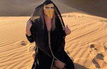 Dubai Desert Safari Dune Bashing, Camel Ride, and BBQ Dinner