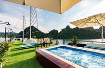 Halong Bay 5 Star Cruises with Buffet, Sunset Party and Jacuzzi