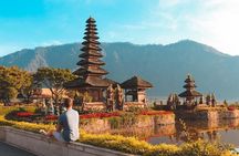 Ulundanu Bratan Temple, Scenic Waterfall & Tanah Lot Sunset Tour 