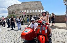 Explore Rome like Emily in a Vintage Vespa Sidecar Adventure