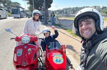 Explore Rome like Emily in a Vintage Vespa Sidecar Adventure