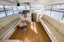 Discover whales in Tenerife: yacht tour with bath and lunch