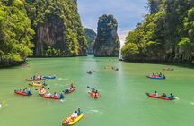 From Phuket James Bond Island by Bigboat and Canoe at Hong Island