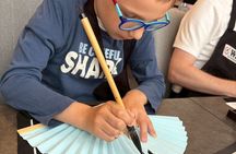 Asakusa：Japanese Calligraphy & Make your original folding fan!