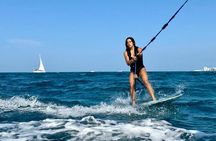 Wake Surfing Lessons & Snorkel Time in Crystal Blue Waters 1.5hr
