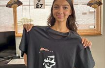 Tokyo Asakusa：Calligraphy & Make T-shirt Activity