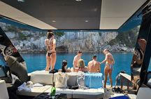 Makarska: 4 Island Luxory Boat Tour - Town Hvar & Pakleni islands