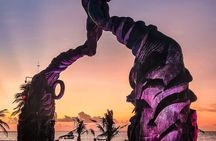 Tulum , Cenote tortuga , Nature statue and Playa del carmen