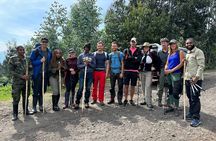 1 Day Bisoke Volcano Hike Tour from Kigali with Private 4WD