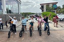 E Bike Tour - Explore Cancun Hotel Zone - Fun & Scenic Tour 1.5hr