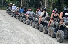 Atv Adventour : Cenote Jade Cavern, Transportation & Tequila