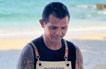 Beachfront Pottery Class by Hammock and Wheel