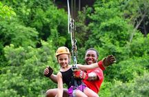 Zip Line Eco Park Sloths Monkeys and Beach Break Private Tour