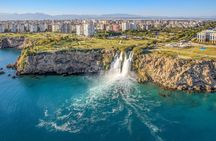 Antalya City Tour with Boat Trip and Waterfalls From Side