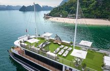 Halong Bay Luxury Day Tour: Buffet Lunch, Kayaking & Jacuzzi