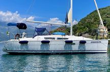 Lake Como: Sailing Boat Tour, Skipper and Aperitivo Included