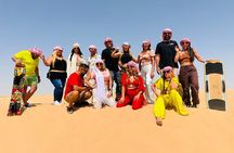 Abu Dhabi Private Morning Desert Safari with Sandboarding
