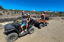 Santorini ATV Quad Tour + Lunch and PICKUP