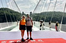 Zhangjiajie to Avatar Mountain and Glass Bridge Private Tour