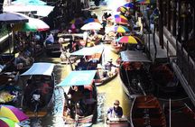 Private Tour to Maeklong Railway Market and Floating Market