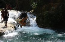 WATERFALL- Blue Hole Waterfall Adventure Swim and Rope Swing