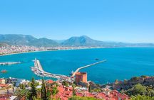 Alanya City Tour with Cable Car & Dimçay Boat Tour–From Side