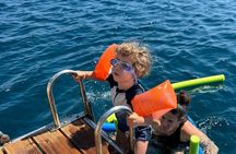 Corinth Canal & Saronic Gulf GlassBottom Cruise: 4h Swim & Buffet