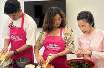 Cook 4 Local Vietnamese Dishes In Pink-themed Class & Market Tour