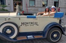 Vintage 1930 convertible! Old Montreal Tour-Private Guide -70 min