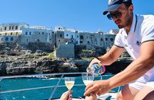 Boat Tour of the Polignano a Mare Coast with Aperitif
