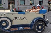 Vintage 1930 convertible ride in Old Montreal w/ old tunes-30min