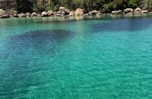 Cagliari boat tour : 5 swim stops, snorkeling & Sardinian aperitif