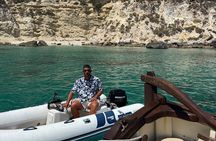 Cagliari boat tour : 5 swim stops, snorkeling & Sardinian aperitif