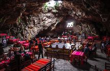 Guided Tour of Teotihuacan Pyramids with Cave Food