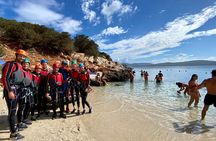 Coasteering adventure in Cala Dragunara and Sardinia