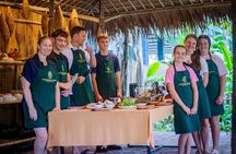 Cocolocal Farm Cooking Class with market tour and basket boat