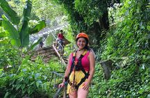 Vang Vieng Kayaking, Zipline,Tham Chang Cave and Water Cave