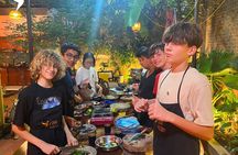 Vegetarian Hanoi Cooking Class: Free Pick Up, Market Tour & More