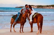  Sunset beach Horseback riding in Macao Beach 