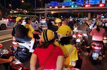 Saigon Night Street Food and City Tour on Scooter