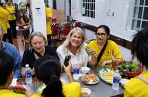 Saigon Night Street Food and City Tour on Scooter
