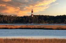 Narrated Sunset Wild Pony Cruise in Chincoteague
