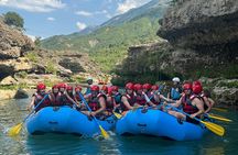 Vjosa River National Park Guided Rafting Tour in Permet