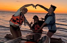 Private Sunset Toast Tour by Transparent Kayak