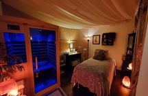 Tranquility and Romance Couples Massage Package with Bubbly