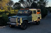 Nice: Sunset & Aperitif in 4x4 Defender with 360° view